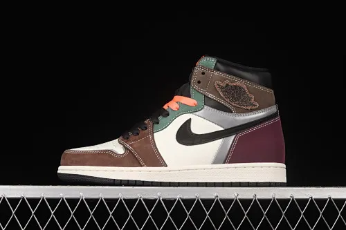 All categories Air Jordan Jordan series basketball shoes Air Jordan 1 High pure original version Air Jordan 1 High OG "Hand Crafted" AJ1 Joe 1 color stitching DH3097-001